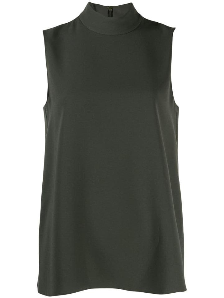 Theory Sleeveless Blouse - Green
