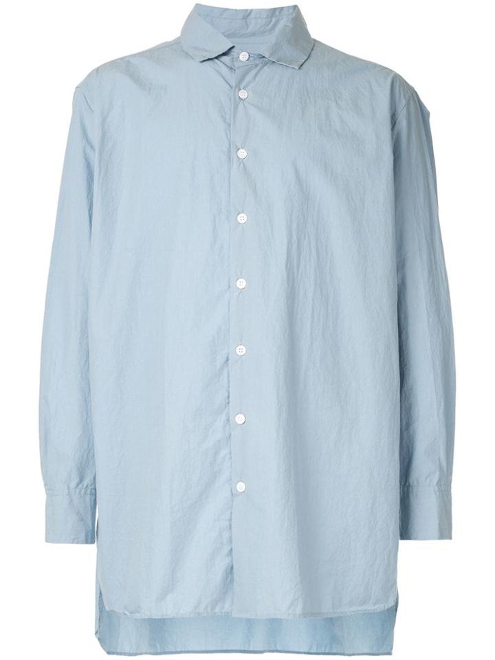 Bergfabel Pointed Collar Shirt - Blue