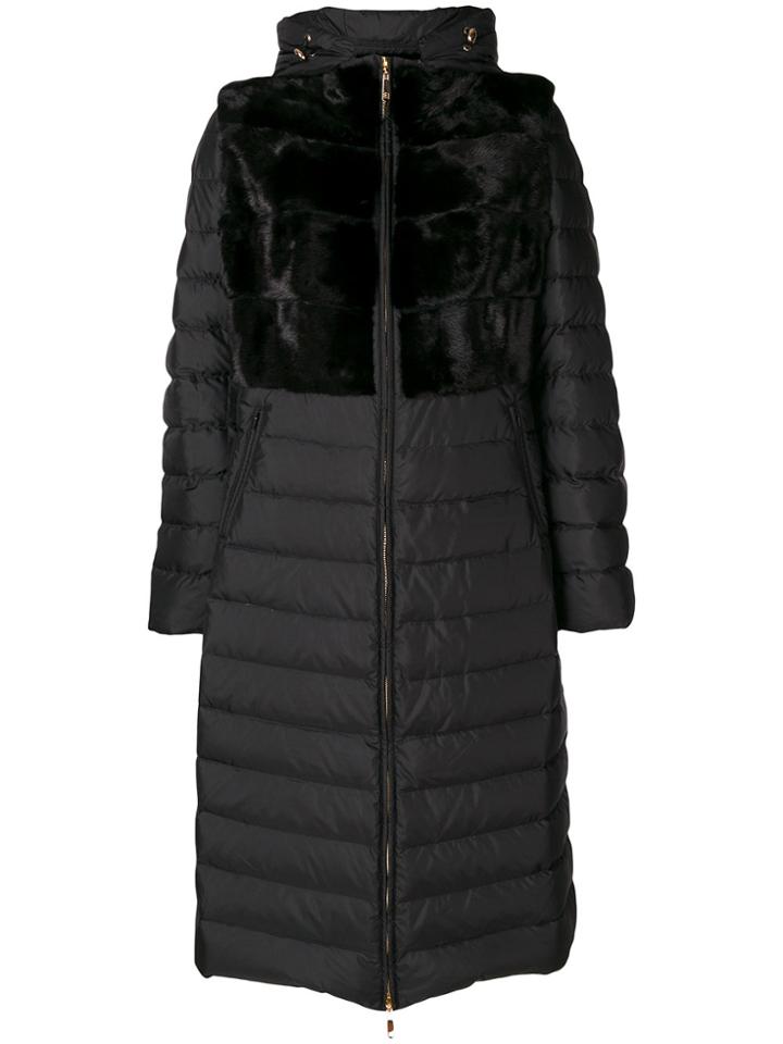 Liska Fur Trim Coat - Unavailable