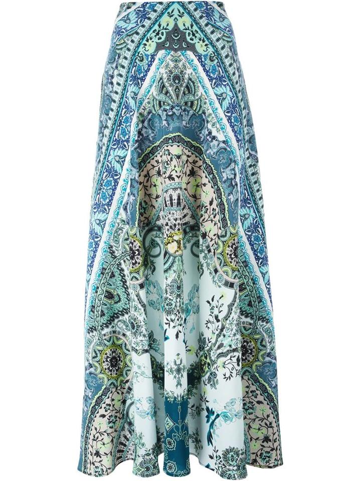 Etro Paisley Maxi Skirt, Women's, Size: 44, Silk