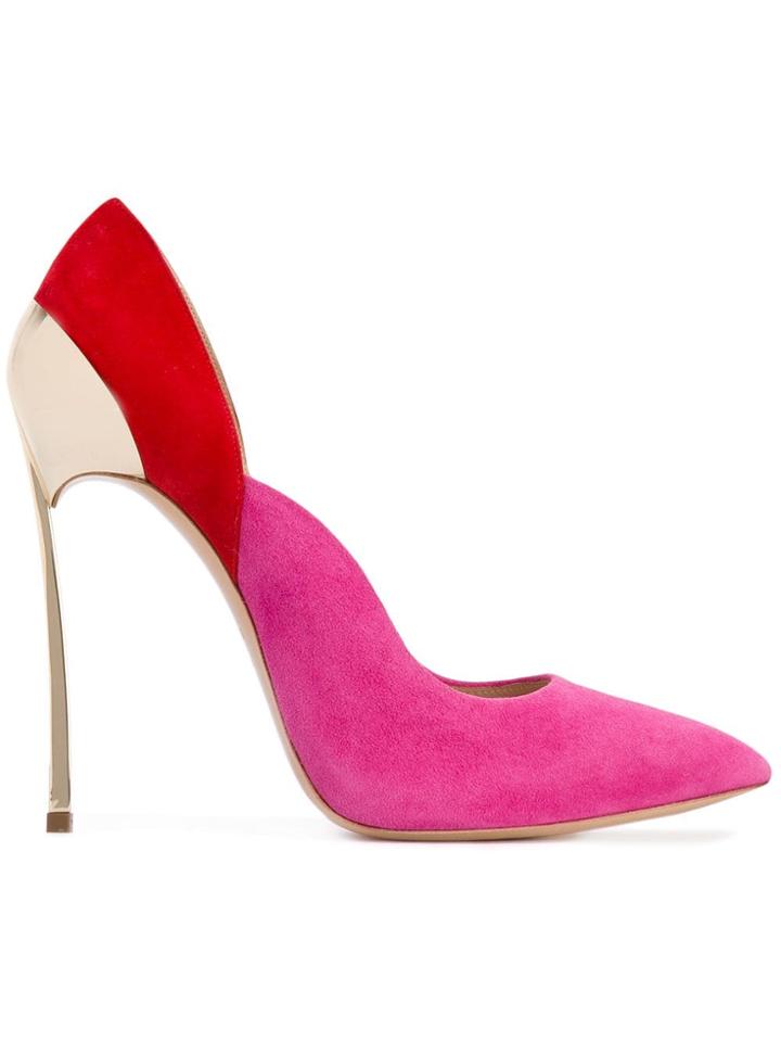Casadei Techno Blade Pumps - Pink