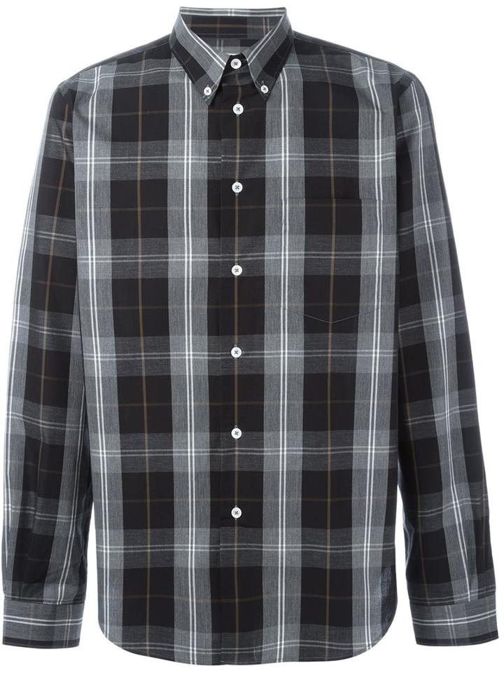 Ps By Paul Smith Button Down Plaid Shirt
