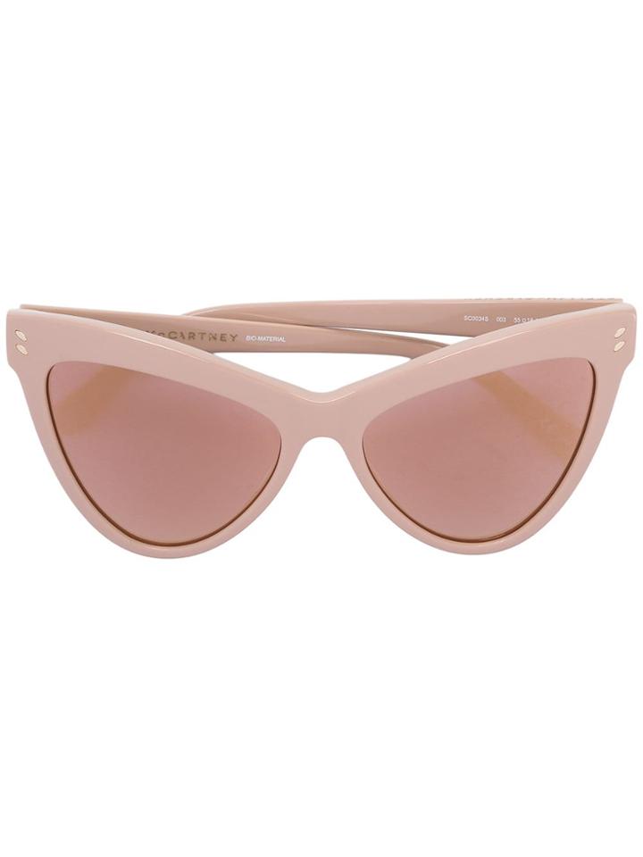 Stella Mccartney Eyewear Cat Eye Sunglasses - Neutrals