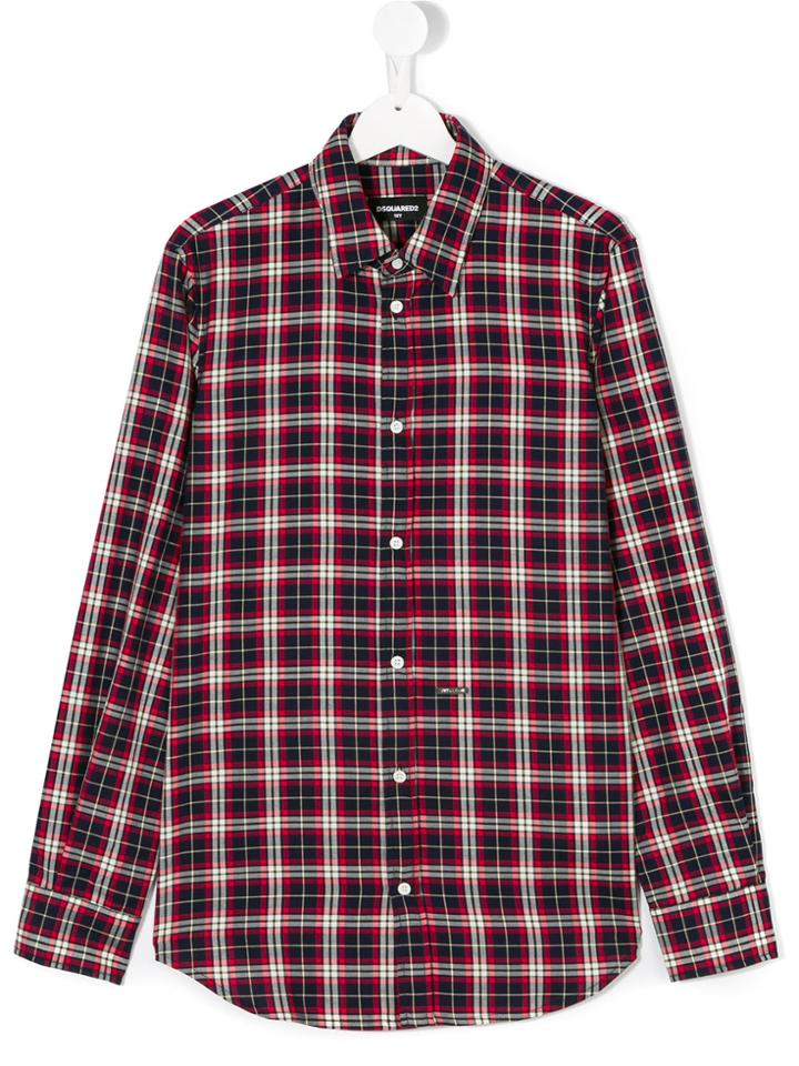 Dsquared2 Kids Checked Shirt