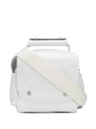 Courrèges Embossed Logo Tote Bag - White