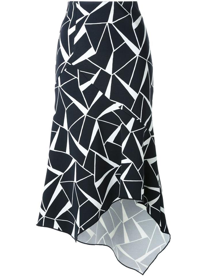 Manning Cartell 'three Dimensions' Skirt, Women's, Size: 10, Black, Nylon/spandex/elastane/viscose