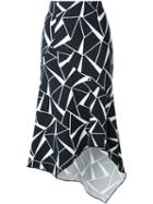 Manning Cartell 'three Dimensions' Skirt, Women's, Size: 10, Black, Nylon/spandex/elastane/viscose