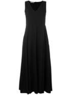 Barena Sleeveless Midi Dress, Women's, Size: 44, Black, Cotton/polyamide/spandex/elastane
