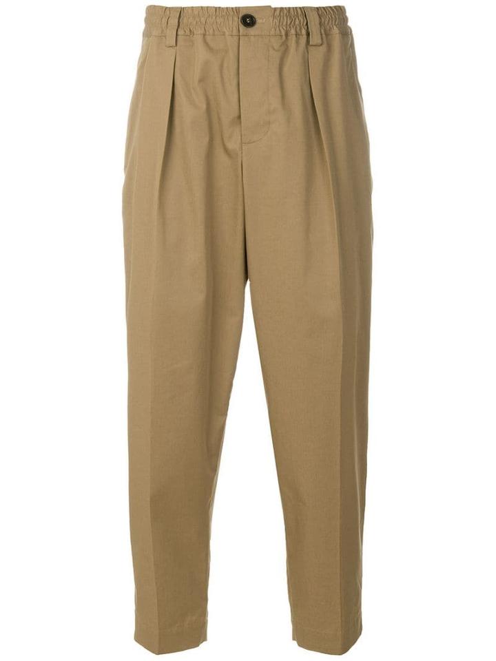 Marni Tapered Trousers - Neutrals