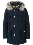 Woolrich Fur Hood Coat - Blue