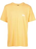 Stussy Printed Logo T-shirt - Yellow