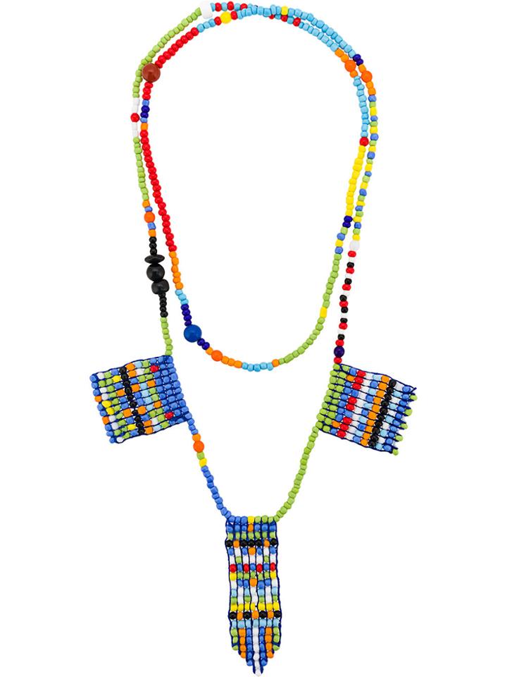 Ports 1961 Beaded Charm Necklace - Multicolour