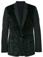 Comme Des Garçons Vintage Faux Fur Astrakhan Jacket - Black