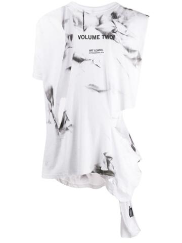 Art School Volume Two Print Tank Top - White