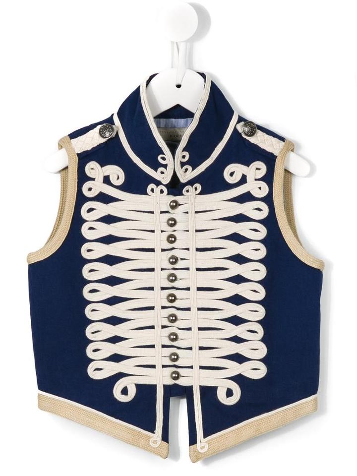 Stella Mccartney Kids Jay Waistcoat, Boy's, Size: 12 Yrs, Blue