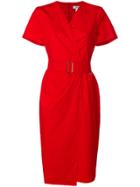 Max Mara Trench-style Dress - Red