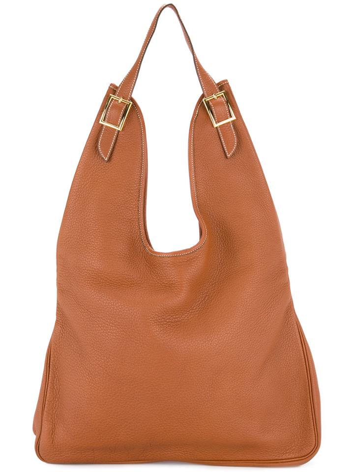 Hermès Vintage Massai Gm Shoulder Bag - Brown