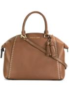 Michael Michael Kors Gold-tone Studded Detailing Tote, Women's, Brown