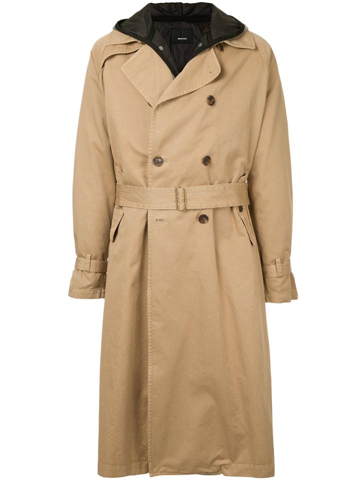 08sircus Double Breasted Trench Coat - Brown