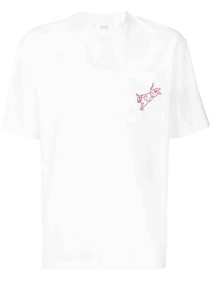 Calvin Klein Jeans Est. 1978 Oversized Bull T-shirt - White