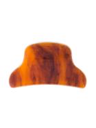 Theatre Products - Curved Edge Hairclip - Women - Acrylic - One Size, Brown, Acrylic