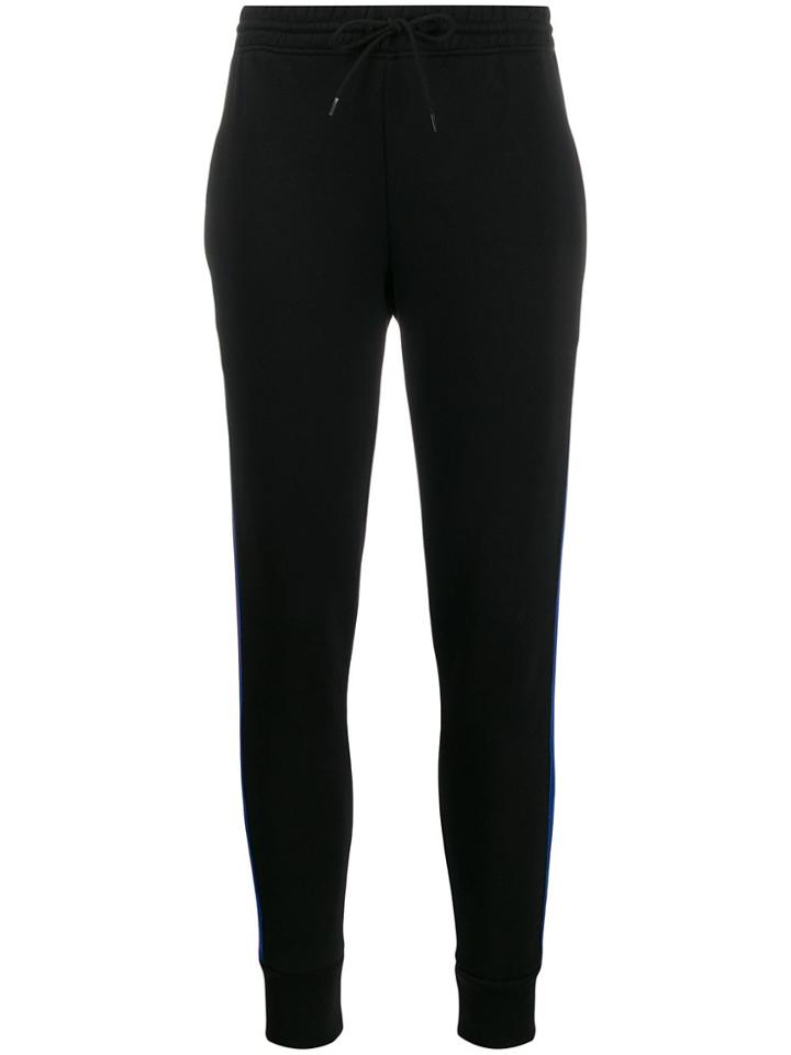 Être Cécile Ribbed Track Trousers - Black