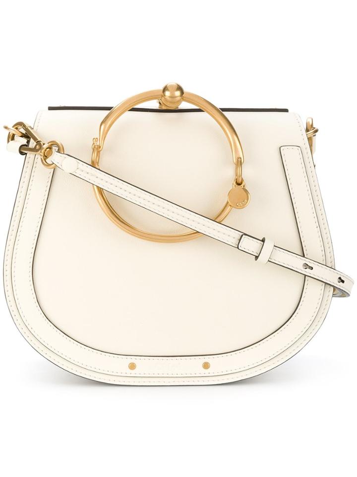 Chloé Nile Shoulder Bag - Neutrals