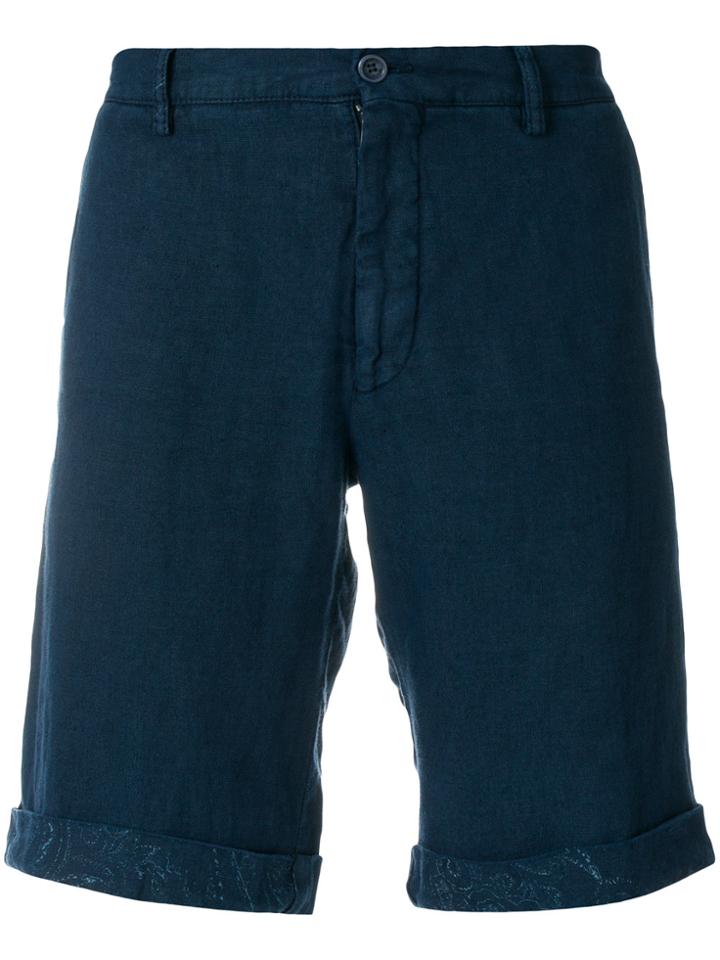 Etro Deck Shorts - Blue