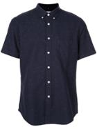 Portuguese Flannel Blur Button-down Shirt - Blue