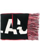Puma Puma X Aytao Fringed Knit Scarf - Black