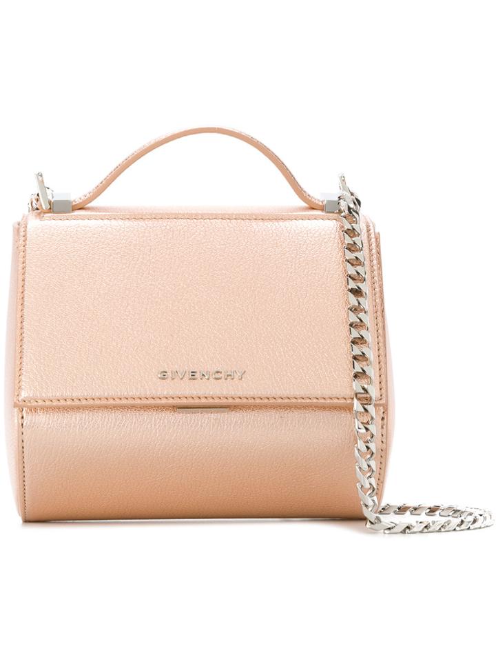 Givenchy Mini Pandora Box Chain Bag - Pink & Purple