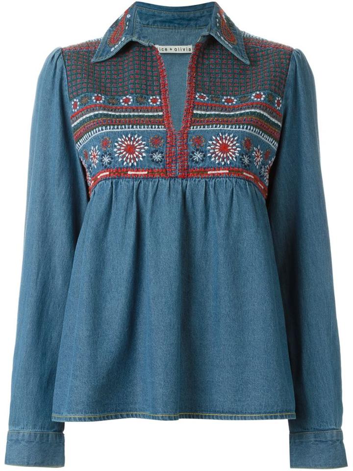Alice+olivia 'karly' Top