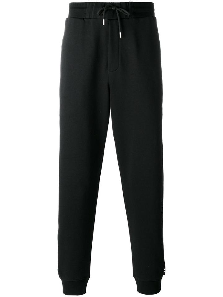 Mcq Alexander Mcqueen Logo Print Sweatpants, Men's, Size: Small, Black, Cotton