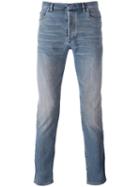 Maison Margiela Slim Fit Jeans, Men's, Size: 32, Blue, Cotton/spandex/elastane