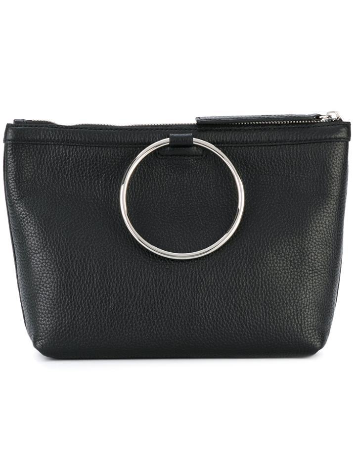 Kara Ring Handle Tote - Black