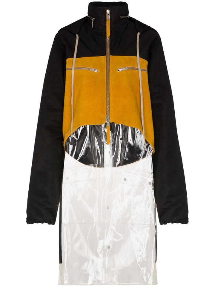 Duran Lantink Three Panel Rain Coat - Yellow