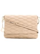 Dkny Quilted Satchel Bag - Nude & Neutrals