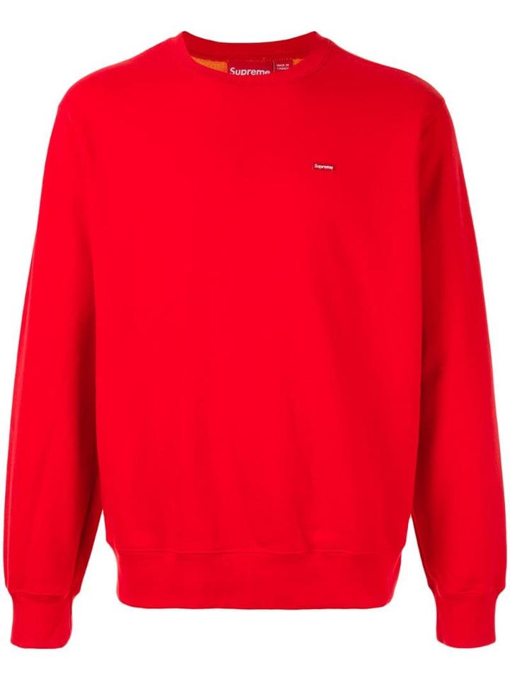 Supreme Relaxed Fit Jumper - Red
