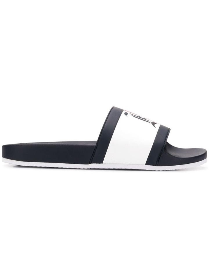 Tommy Hilfiger Logo Slides - Blue