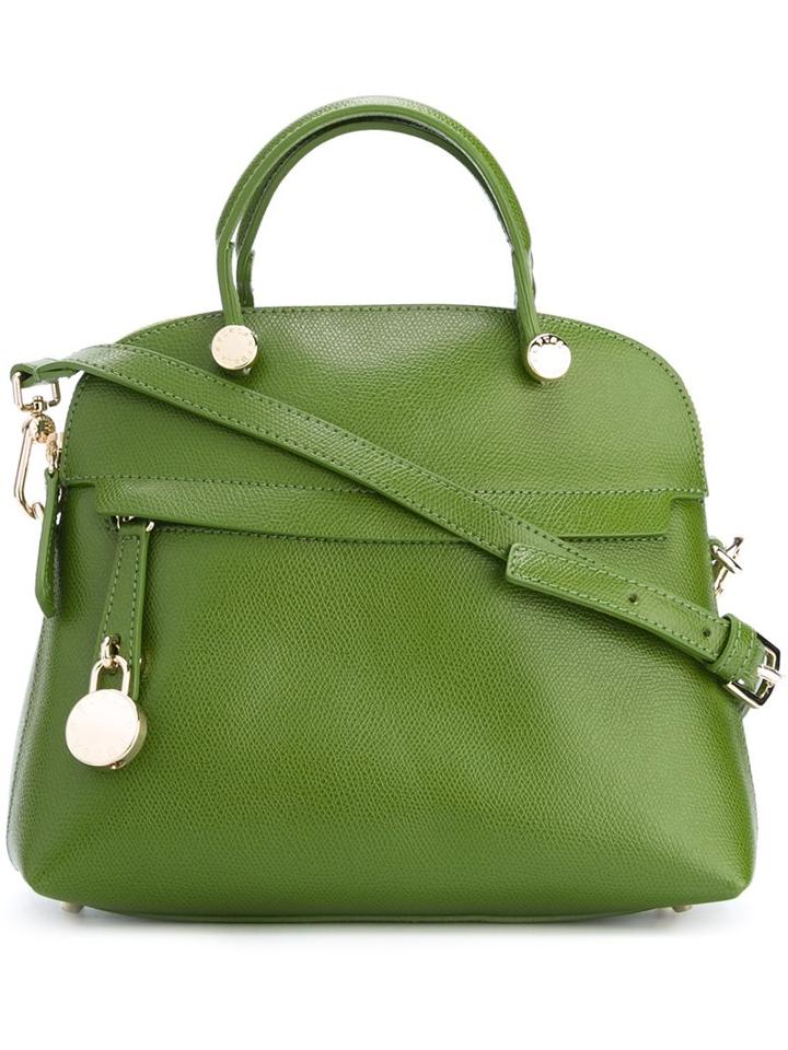 Furla Structured Small Tote, Women's, Green