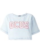 Gcds Logo Cropped Sweatshirt
