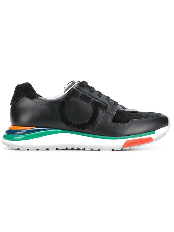 Salvatore Ferragamo Brooklyn Sneakers - Black