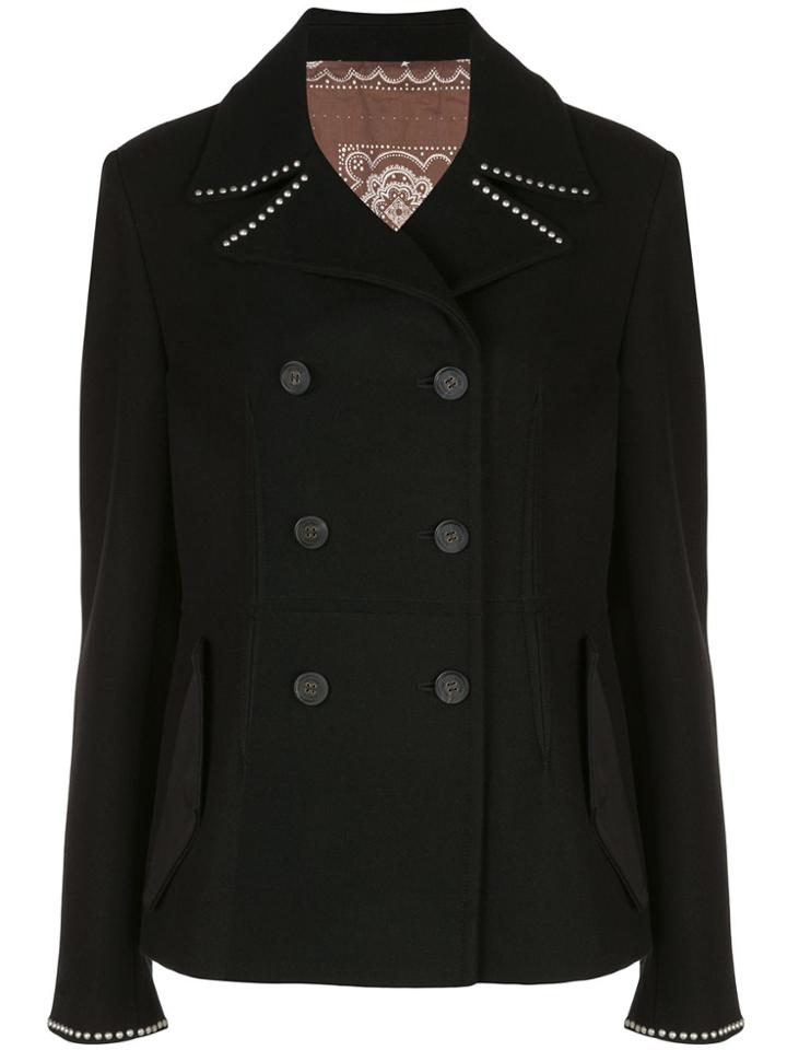 Golden Goose Stud Details Jacket - Black