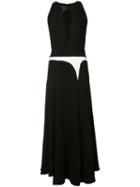 Giambattista Valli - Keyhole Dress - Women - Spandex/elastane/viscose - 40, Black, Spandex/elastane/viscose