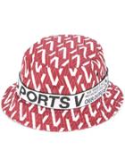 Ports V Two Tone Sun Hat - Red