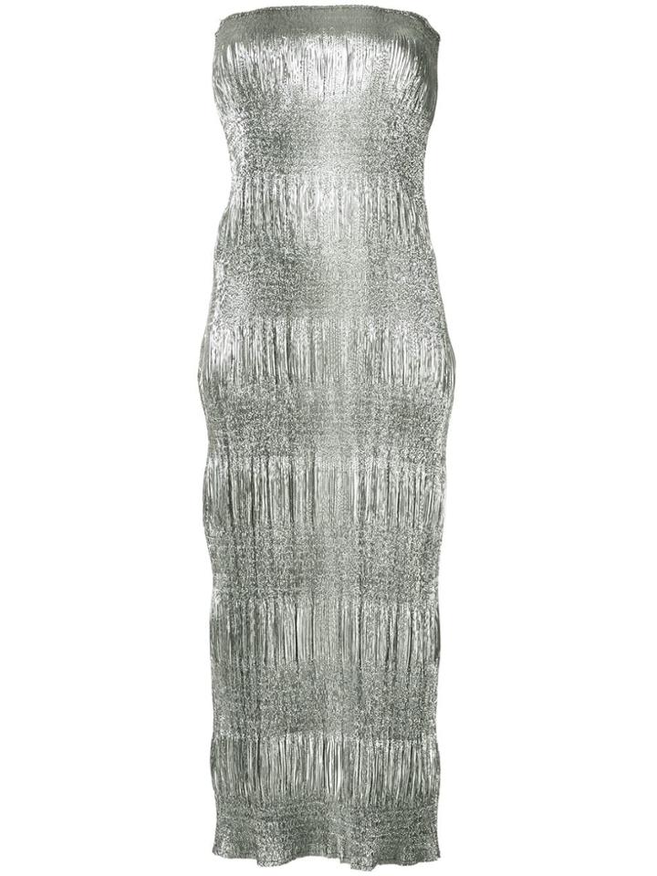 Georgia Alice Sublime Tube Dress - Metallic