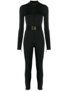 Parlor Belted Jumpsuit - Black