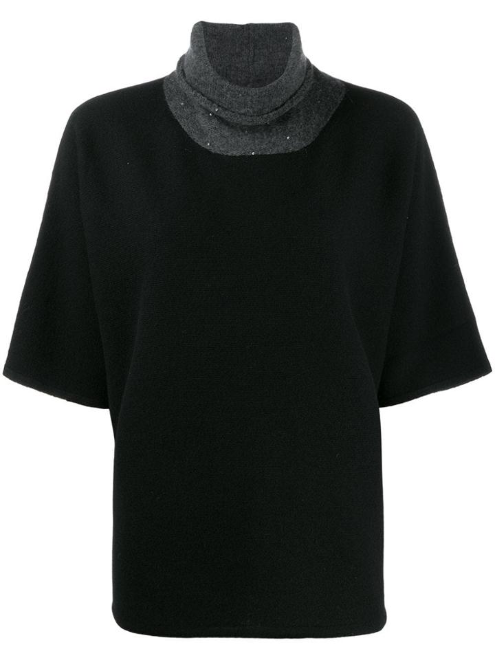 Fabiana Filippi Knitted Jumper - Black