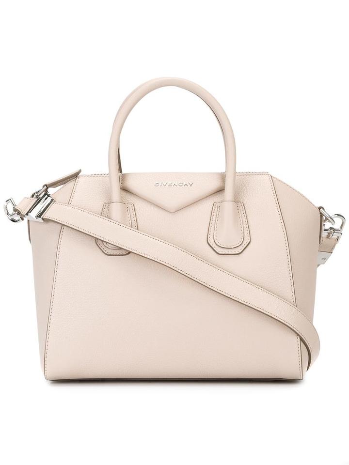 Givenchy Small Antigona Tote, Women's, Nude/neutrals, Goat Skin