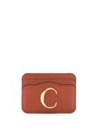 Chloé C Cardholder - Brown